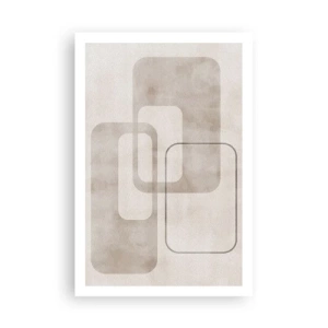 Poster - Geometrische voeg - 61x91 cm