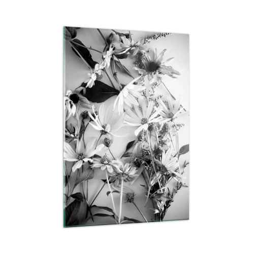 Schilderen op glas - Niet-boeket bloemen - 50x70 cm