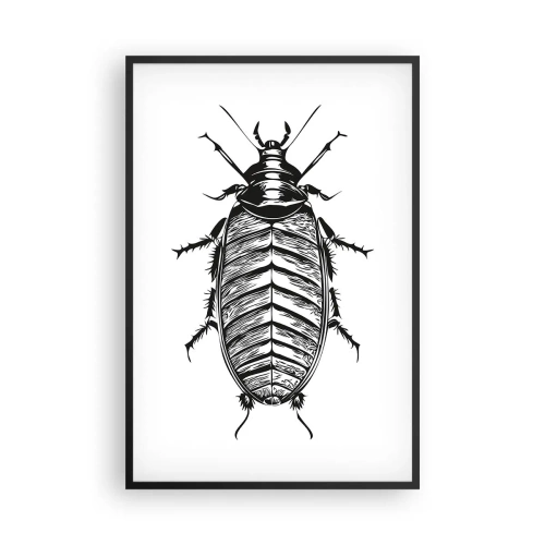 Poster in een zwarte lijst - Wat een exemplaar! - 61x91 cm