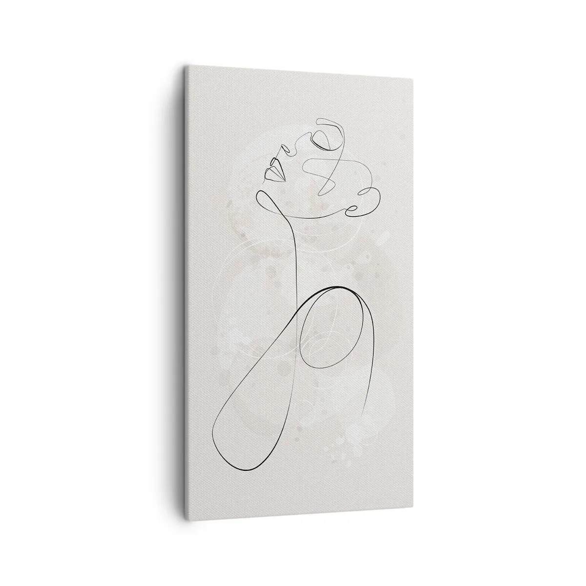 Schilderen op canvas - De spiraal van schoonheid - 45x80 cm