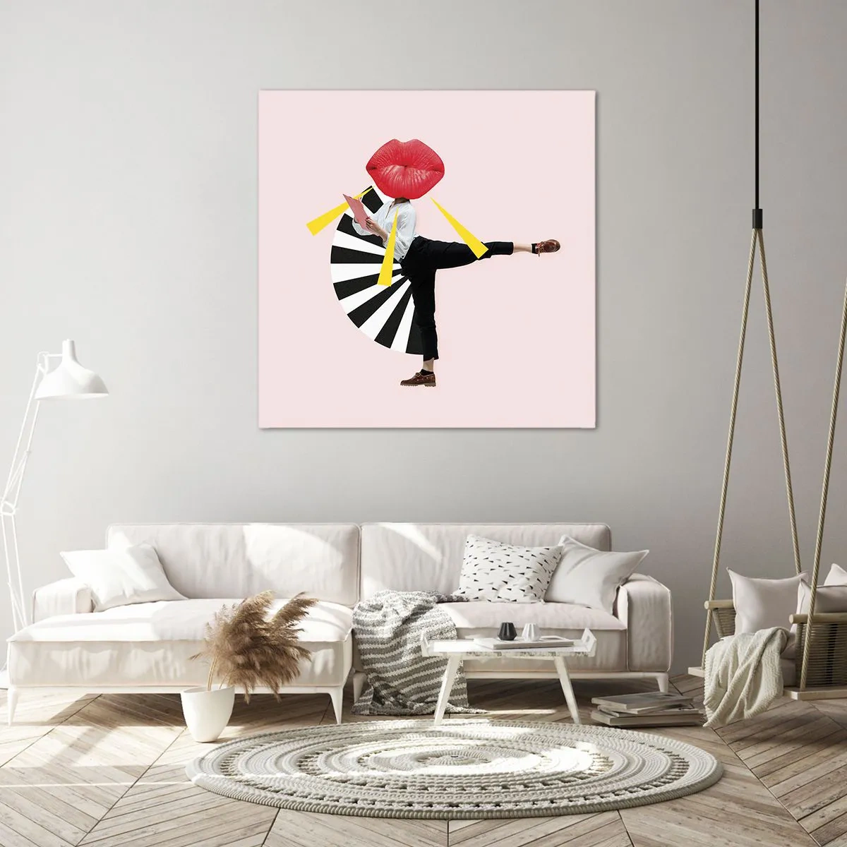 Schilderen op canvas - Surrealistische pop-art - 60x60 cm