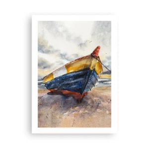 Poster - Rust aan de kust - 50x70 cm