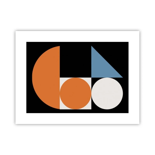 Poster - Dacht lay-out - 40x30 cm