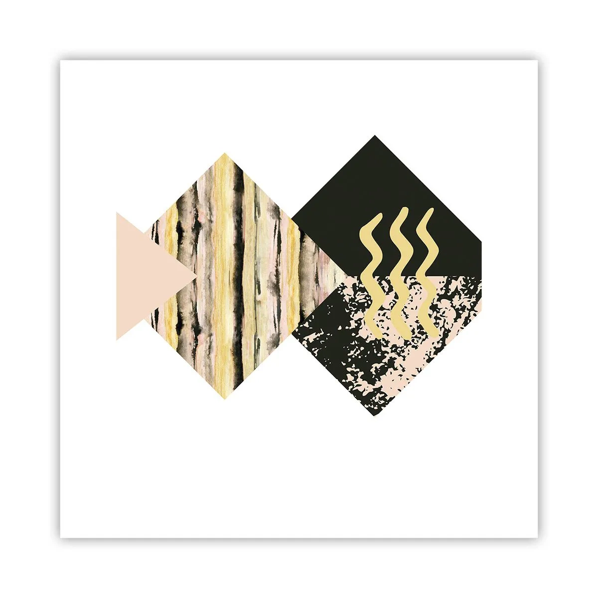 Poster - Er is niet zo eenvoudig - 30x30 cm