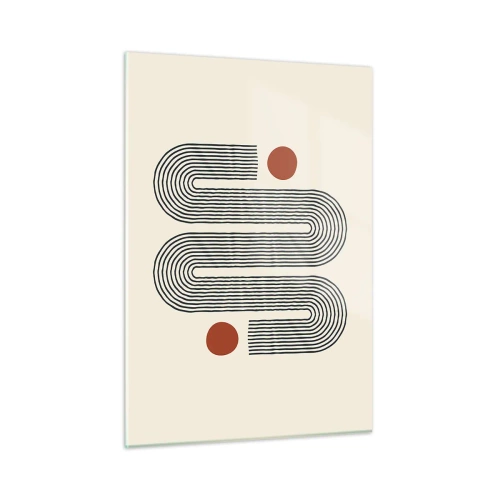 Schilderen op glas - Van het begin tot het eind - 50x70 cm