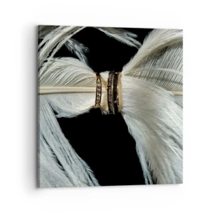 Schilderen op canvas - ... en ik zal je niet verlaten ... - 70x70 cm