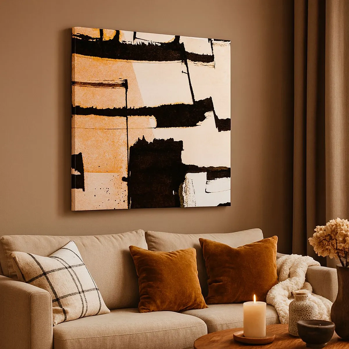 Schilderen op canvas - Bestel echter - 30x30 cm