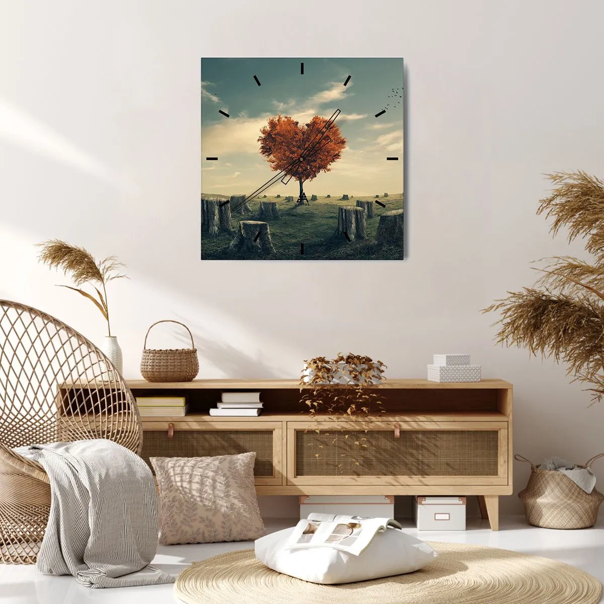 Wandklok - Klok - Er is nog steeds hoop - 30x30 cm