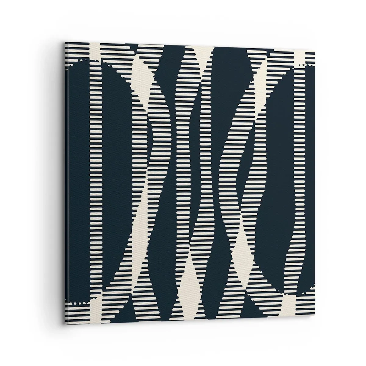 Schilderen op canvas - Een poging om de duisternis te doorbreken - 50x50 cm