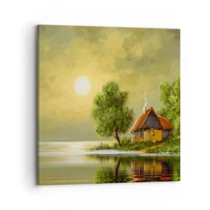 Schilderen op canvas - Mooi, als een foto - 70x70 cm