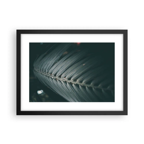 Poster in een zwarte lijst - De precisie van de natuur - 40x30 cm