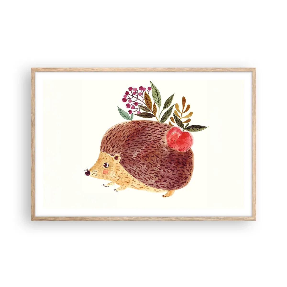 Een poster in een licht eiken lijst - En je vindt mij al leuk - 91x61 cm