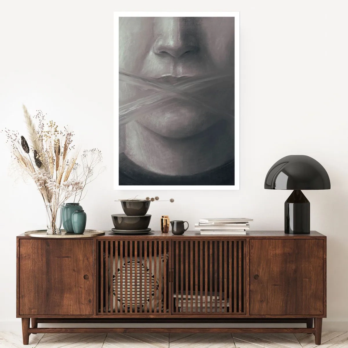 Poster - Zonder een woord - 50x70 cm