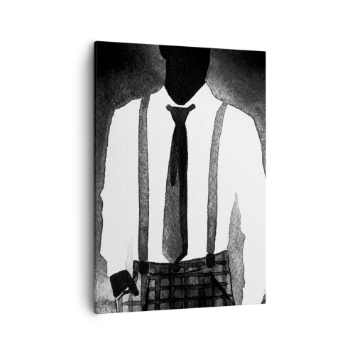 Schilderen op canvas - In een noir sfeer - 50x70 cm