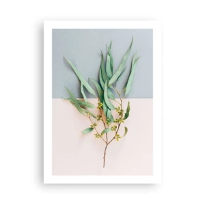 Poster - Subtiliteit in pastelkleuren - 50x70 cm
