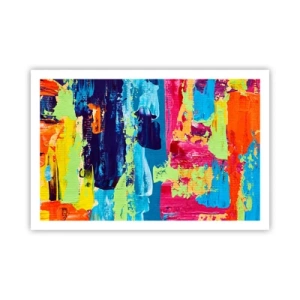 Poster - Het leven is mooi! - 91x61 cm