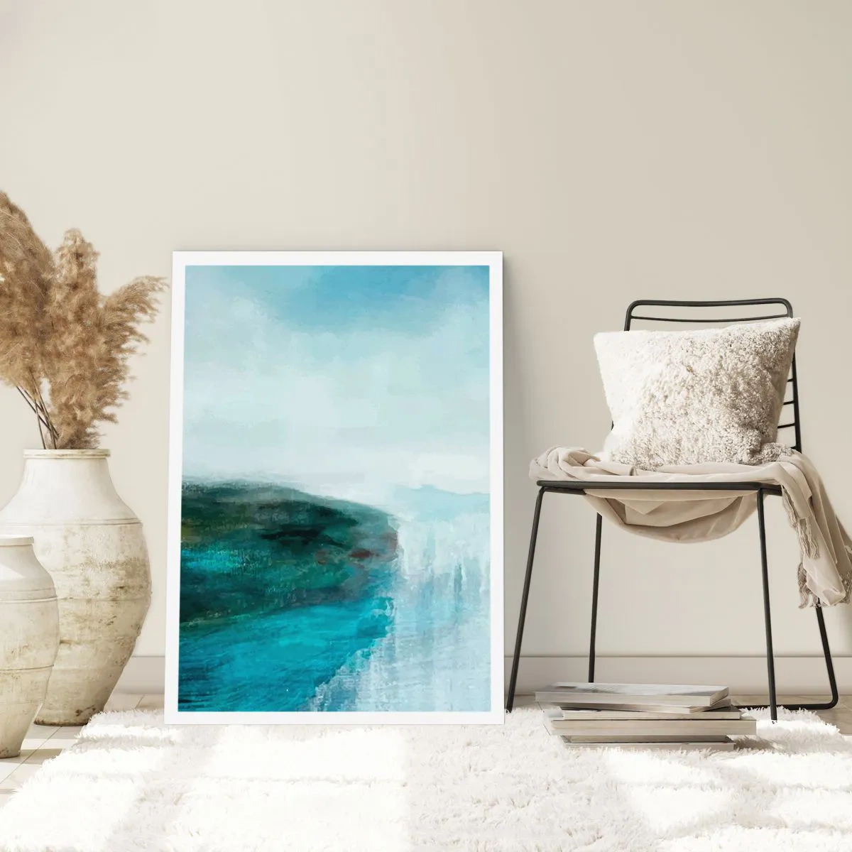 Poster - Nautische abstractie - 40x50 cm