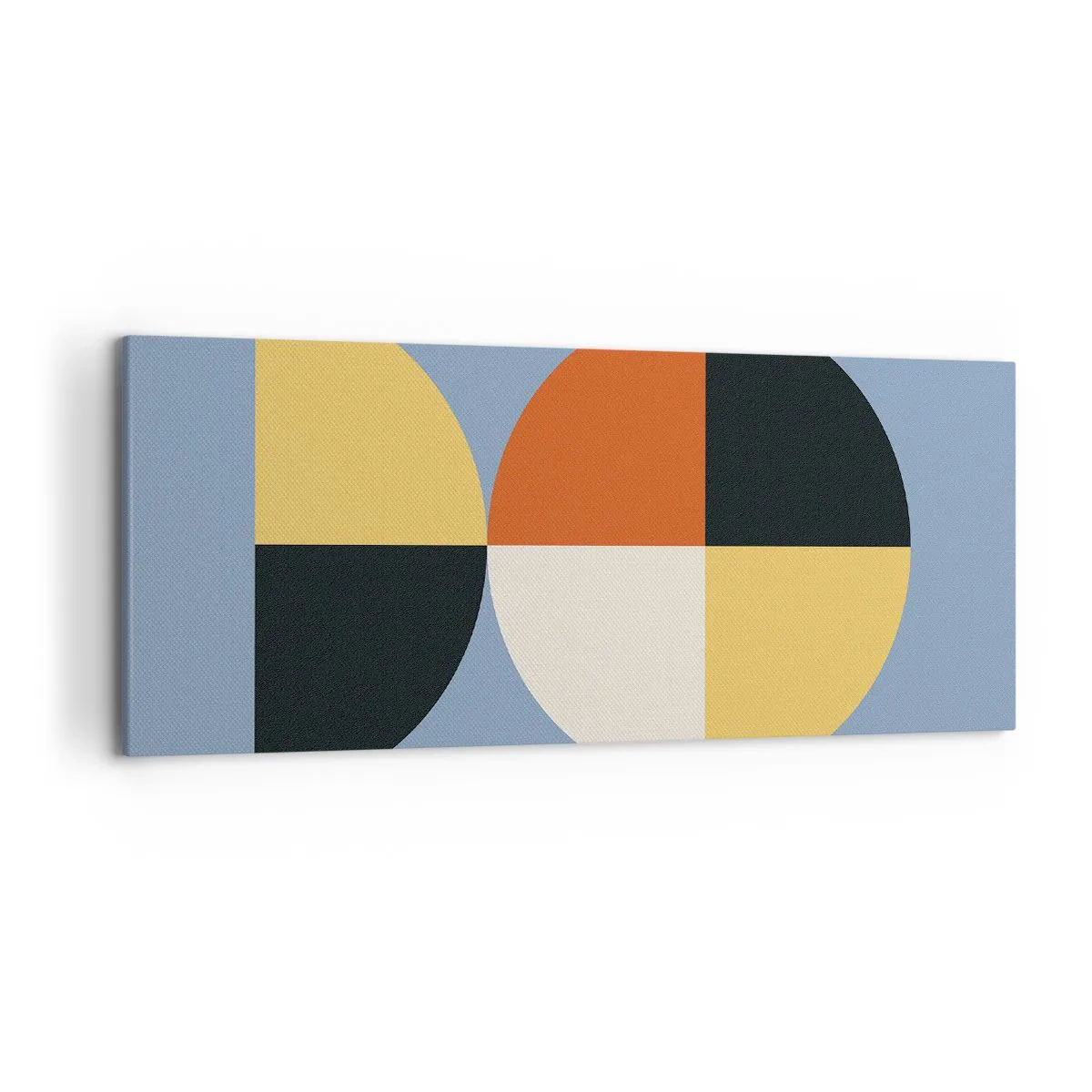 Schilderen op canvas - Kijk en tel - 120x50 cm