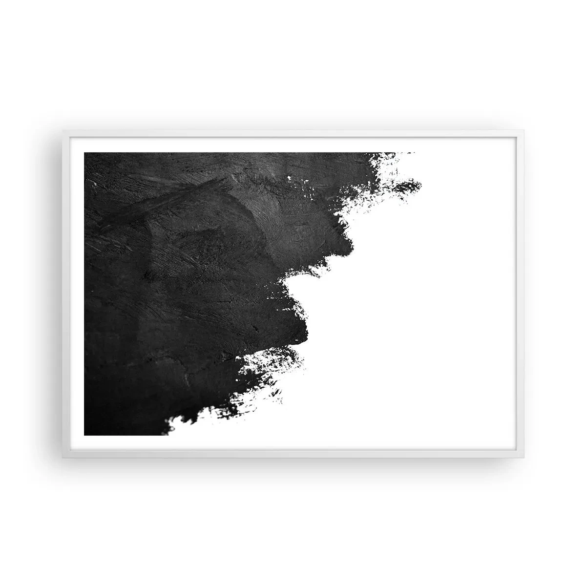 Poster in een witte lijst - Elementen: aarde - 100x70 cm