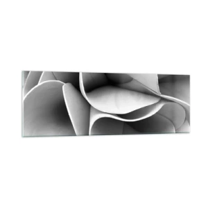Schilderen op glas - Het gebeurt in de ruimte - 90x30 cm