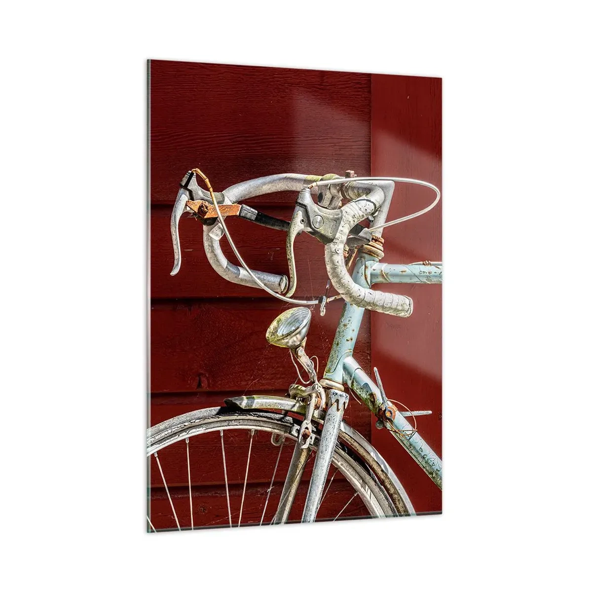 Schilderen op glas - Gecreëerd om te winnen - 50x70 cm