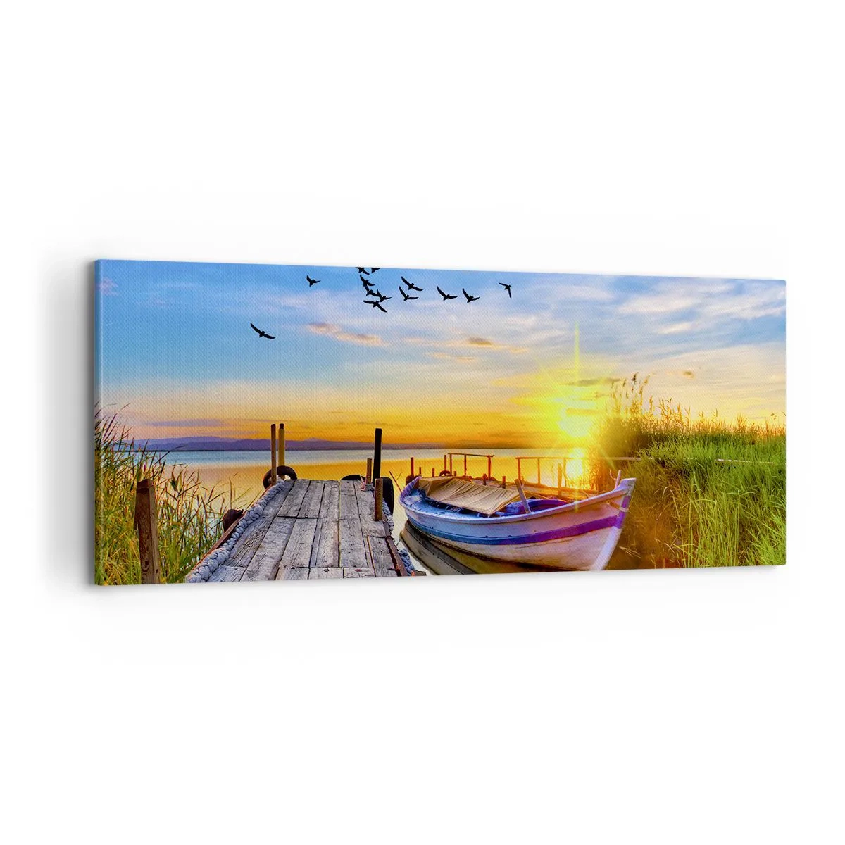 Schilderen op canvas - Ik zie je morgen - 100x40 cm