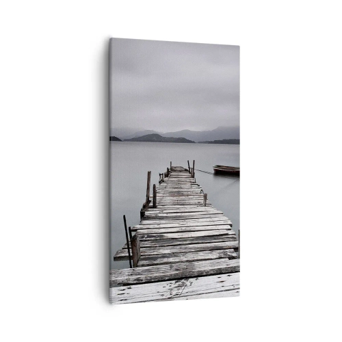 Schilderen op canvas - Je kunt morgen gaan - 55x100 cm