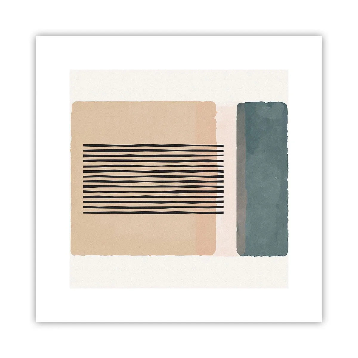 Poster - Alles is oke - 30x30 cm