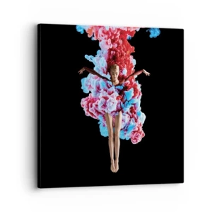 Schilderen op canvas - In volle bloei - 30x30 cm