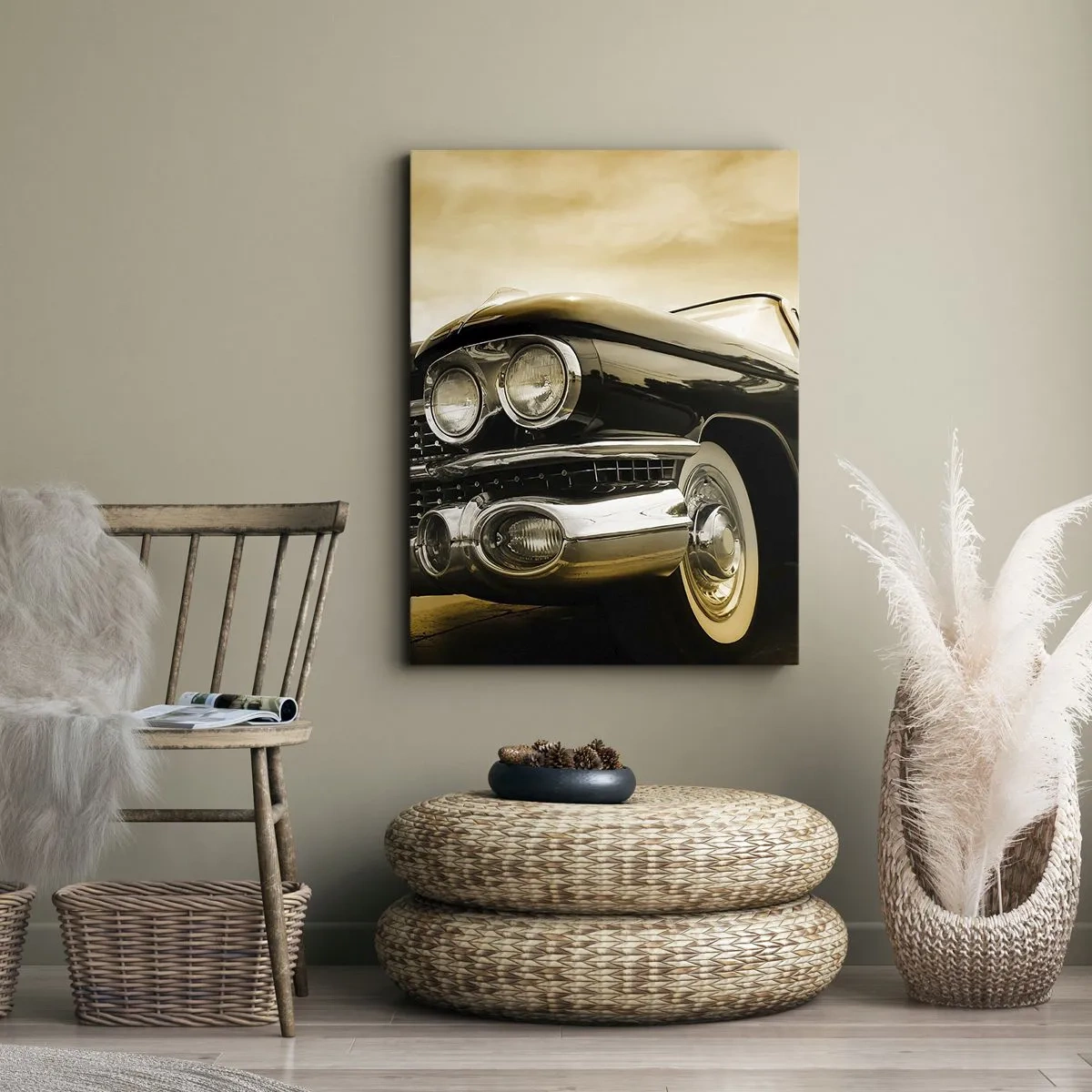 Schilderen op canvas - Klassiekers gaan nooit voorbij - 50x70 cm
