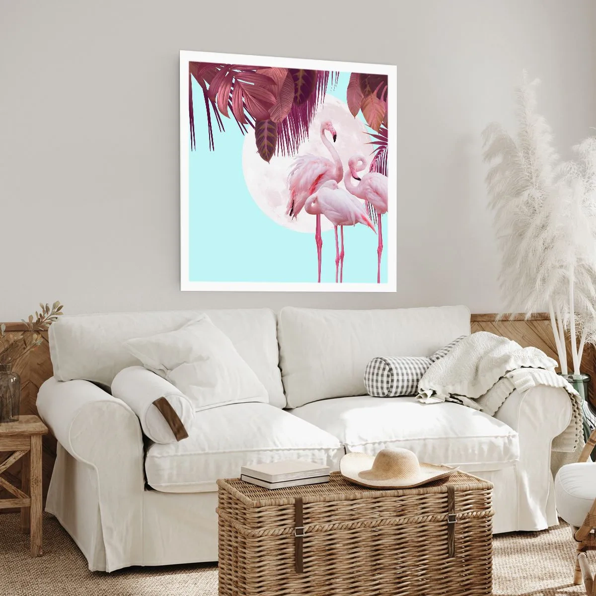 Poster - Drie vogel genaden - 40x40 cm