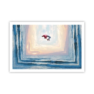 Poster - Naar een andere dimensie - 91x61 cm