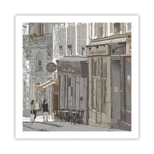 Poster - Stadsvreugde - 60x60 cm