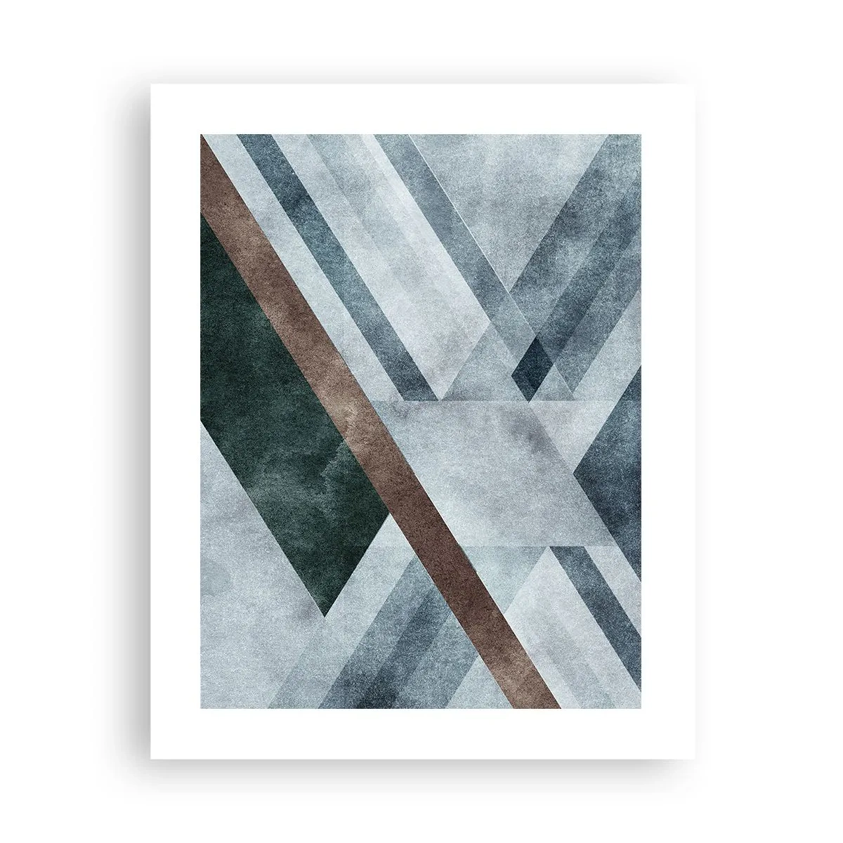 Poster - Verfijnde elegantie van geometrie - 40x50 cm