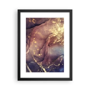 Poster in een zwarte lijst - Materie en geest - 30x40 cm