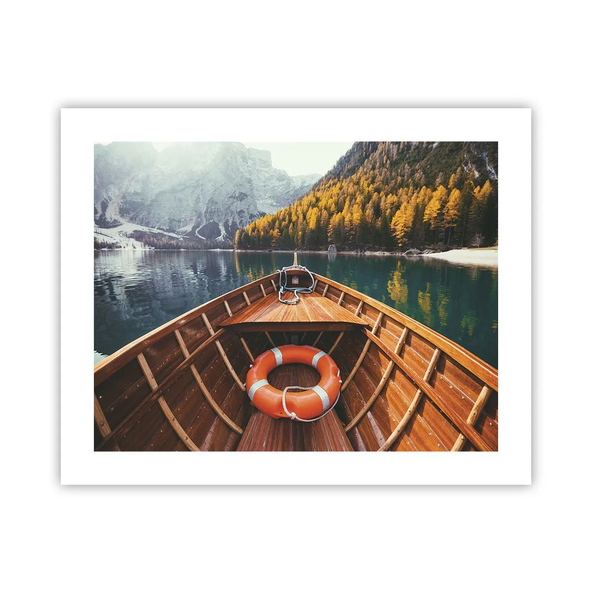 Poster - Bergtocht - 50x40 cm