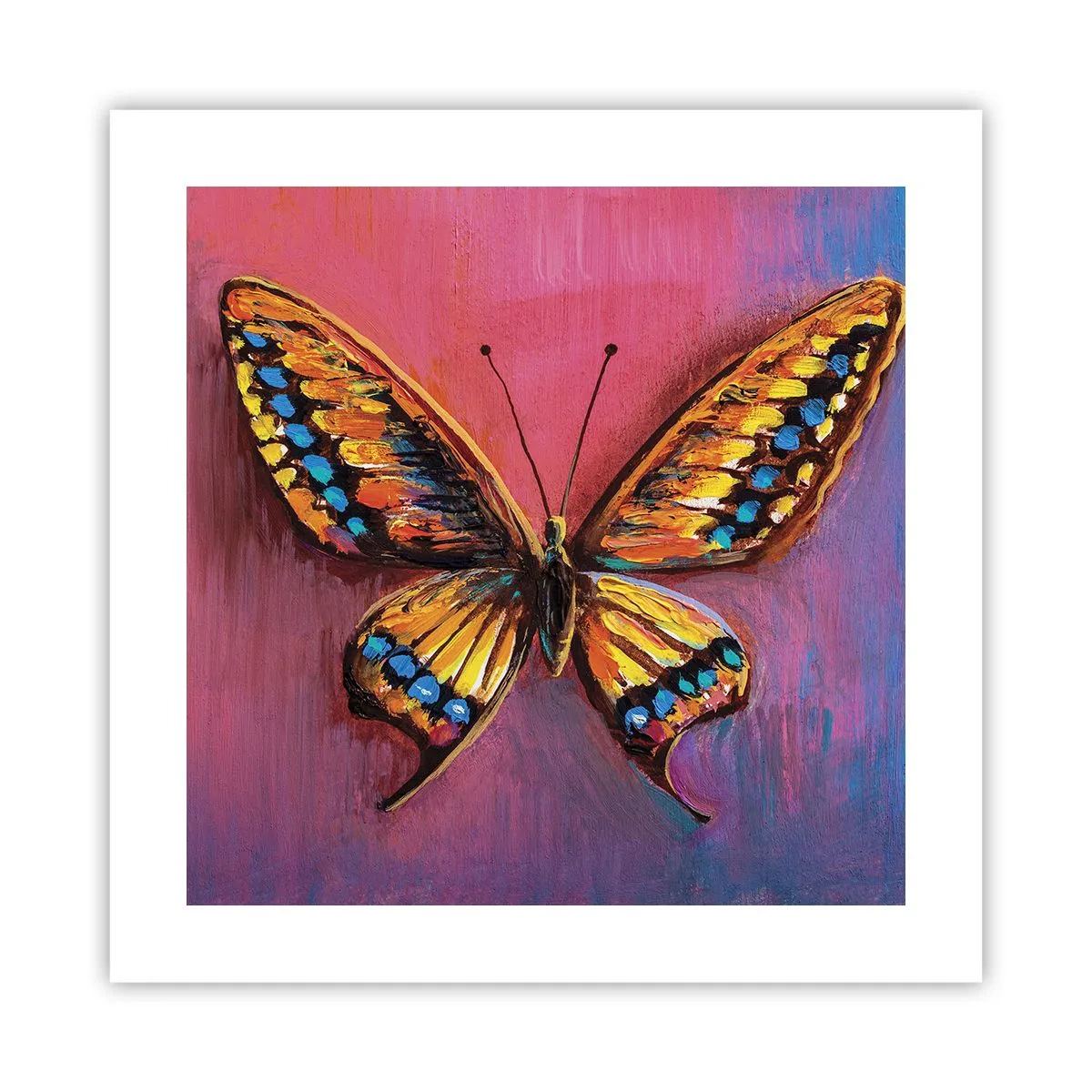 Poster - Een juweel van de natuur - 40x40 cm