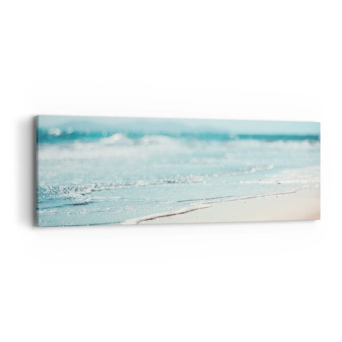 Schilderen op canvas - Warmte en geluid - 90x30 cm