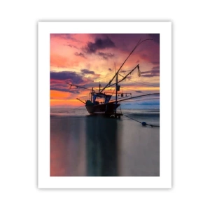 Poster - Exotische avond - 40x50 cm