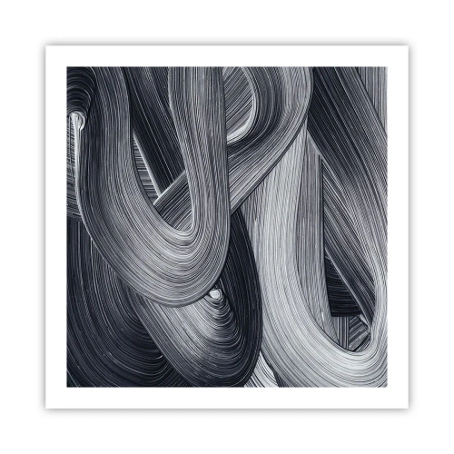 Poster - De vloeibaarheid van de werkelijkheid - 60x60 cm