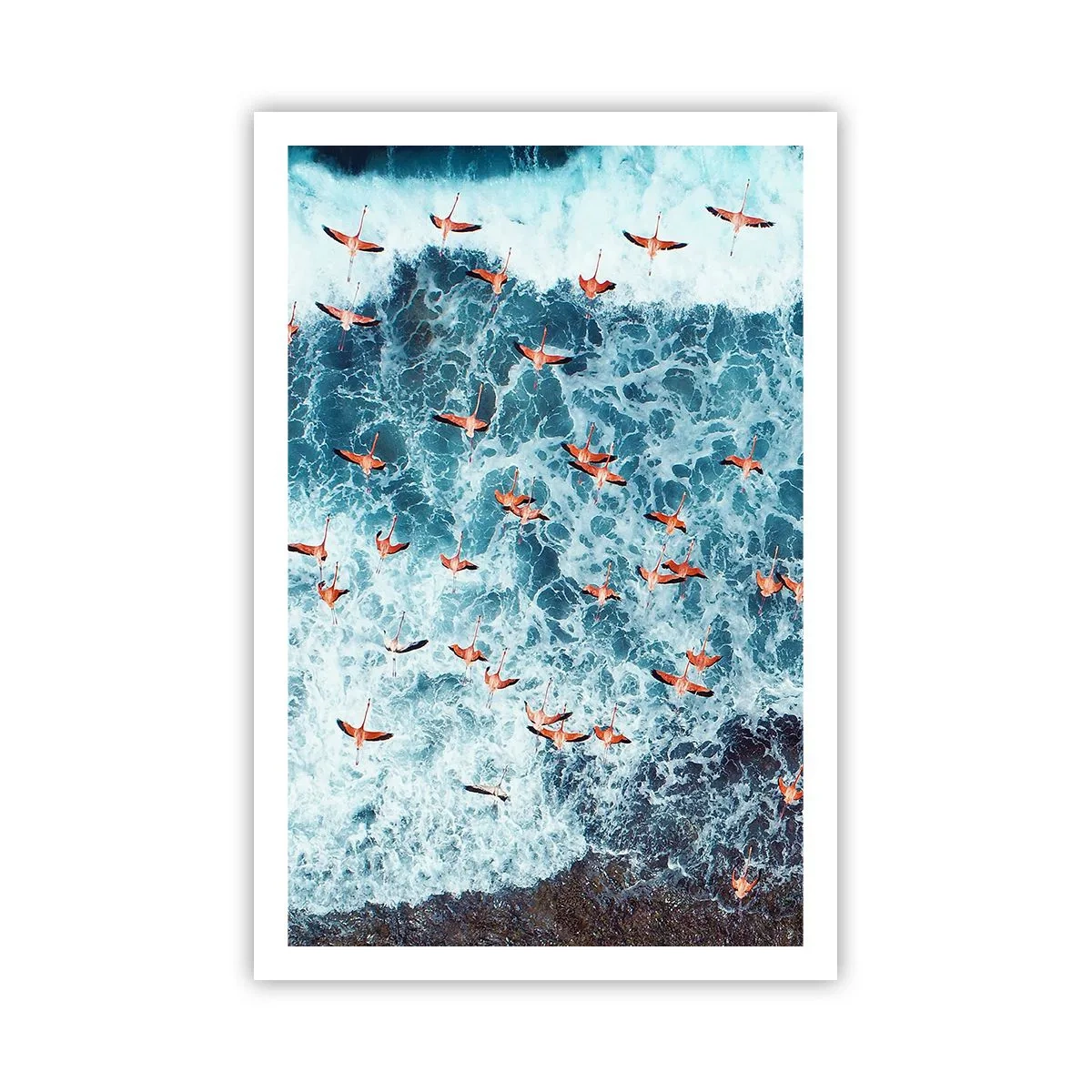 Poster - De kustparade - 61x91 cm