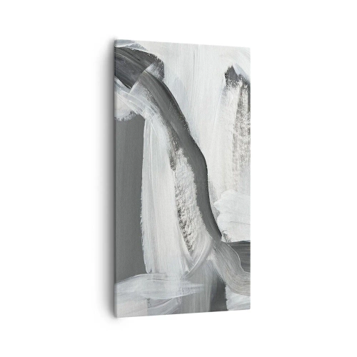 Schilderen op canvas - Een beslissende beweging - 55x100 cm