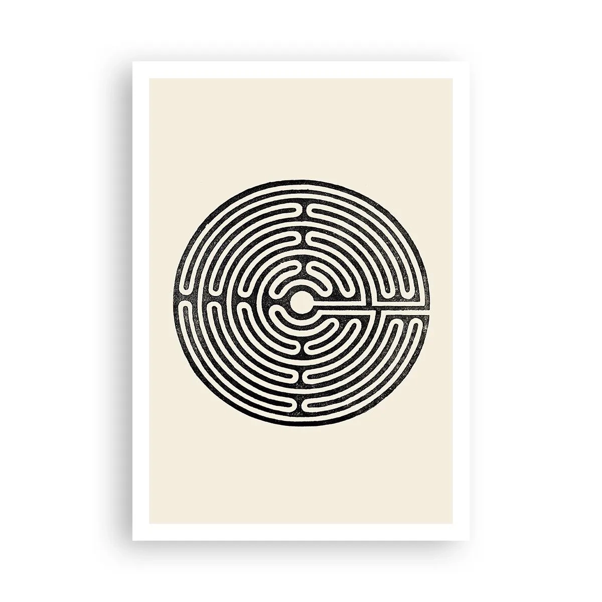 Poster - Mysterieuze orde - 70x100 cm