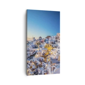 Schilderen op canvas - De essentie van Grieksheid - 45x80 cm