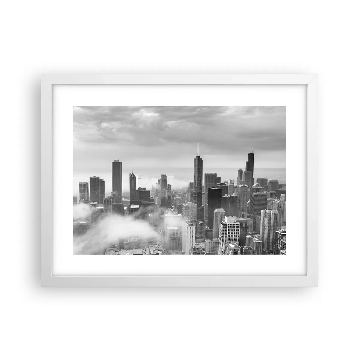 Poster in een witte lijst - Amerikaans landschap - 40x30 cm