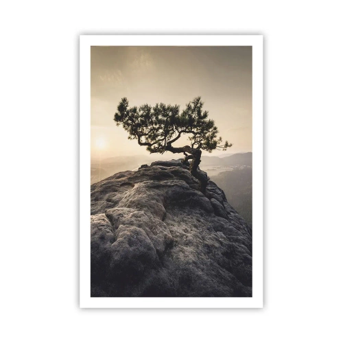 Poster - Het leven wint altijd - 61x91 cm