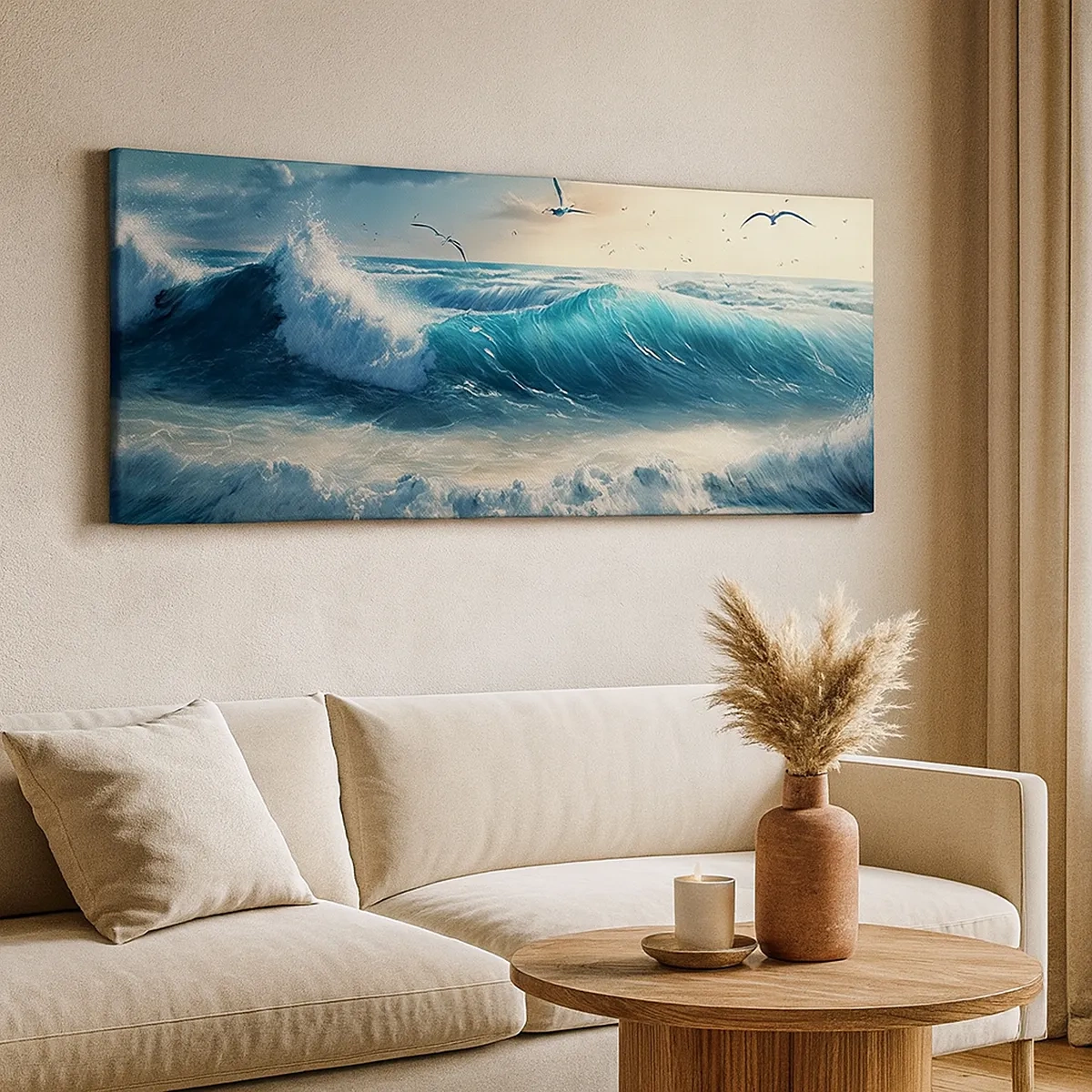 Schilderen op canvas - Ritselt alleen voor jou - 30x30 cm