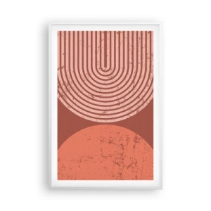 Poster in een witte lijst - Een nauwe band - 61x91 cm