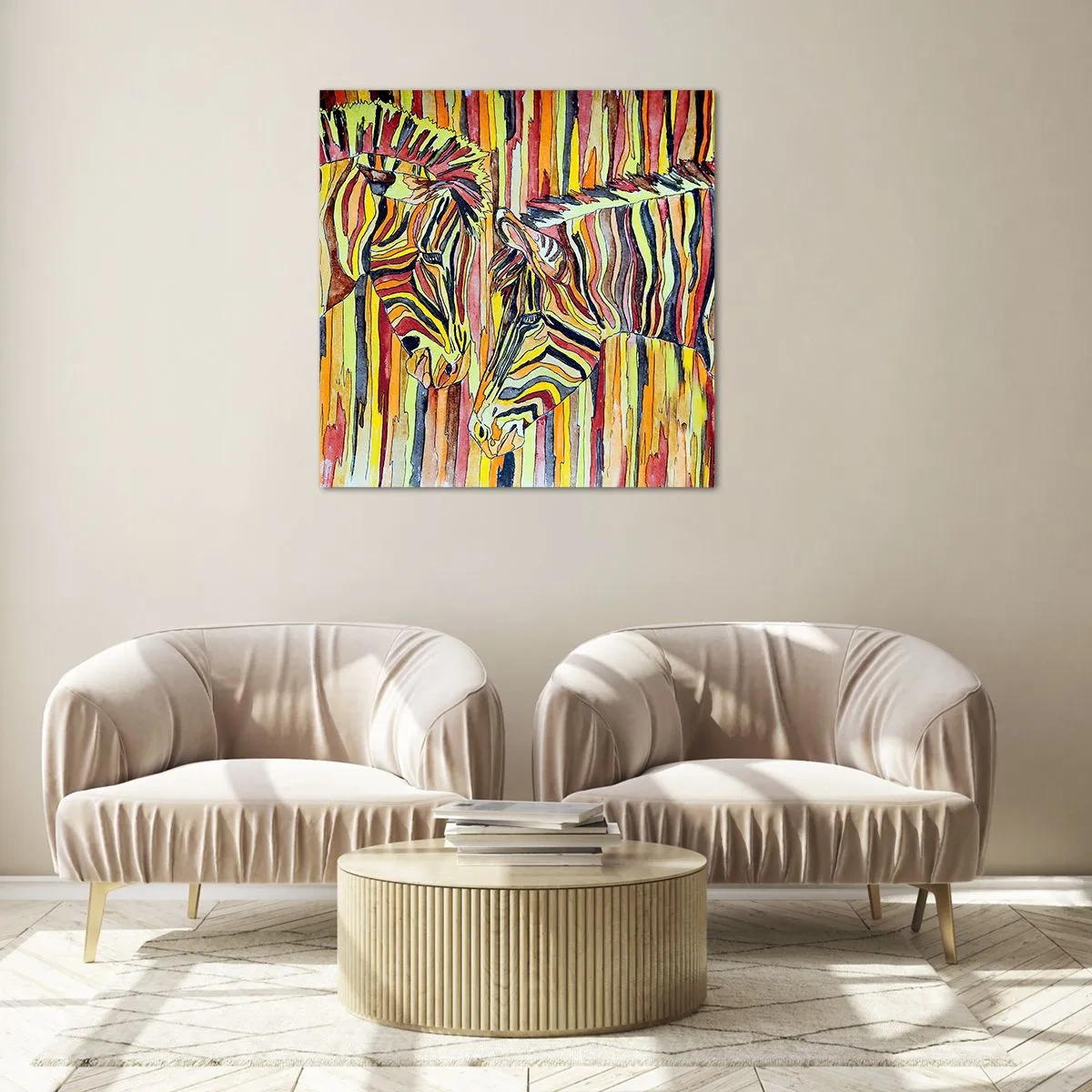 Schilderen op glas - Dus jij ook... - 50x50 cm