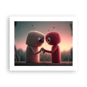 Poster - Iedereen mag liefhebben - 50x40 cm
